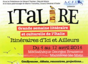 Festival de litterature française et italienne