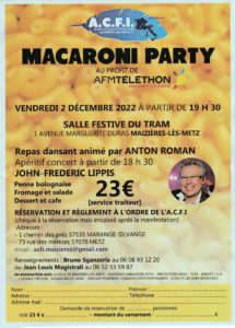Macaroni party 2022