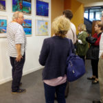 Christian Schaack, guide les visiteurs le 6 avril